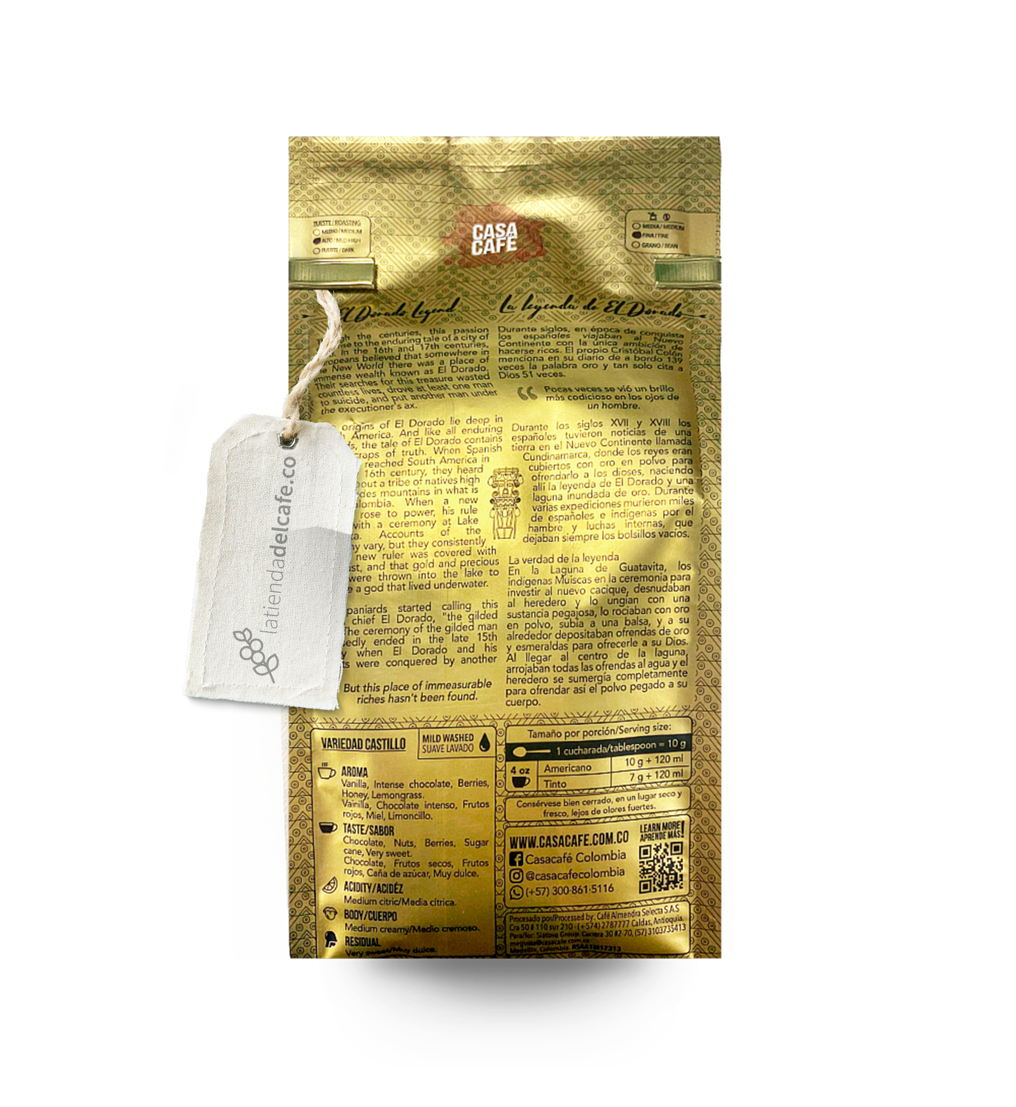 Café Especial La Leyenda del Dorado