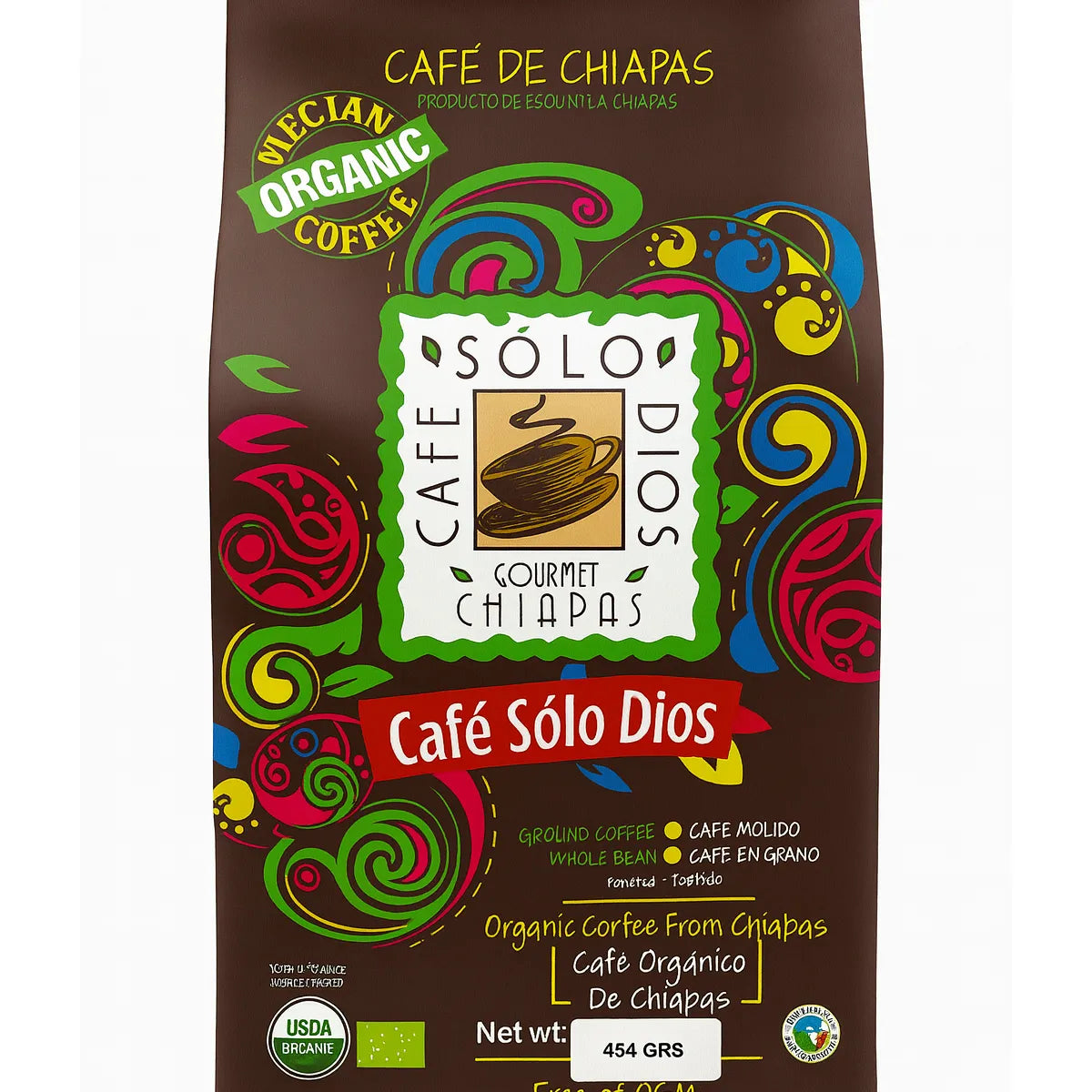 Café Solo Dios Chiapas Orgánico