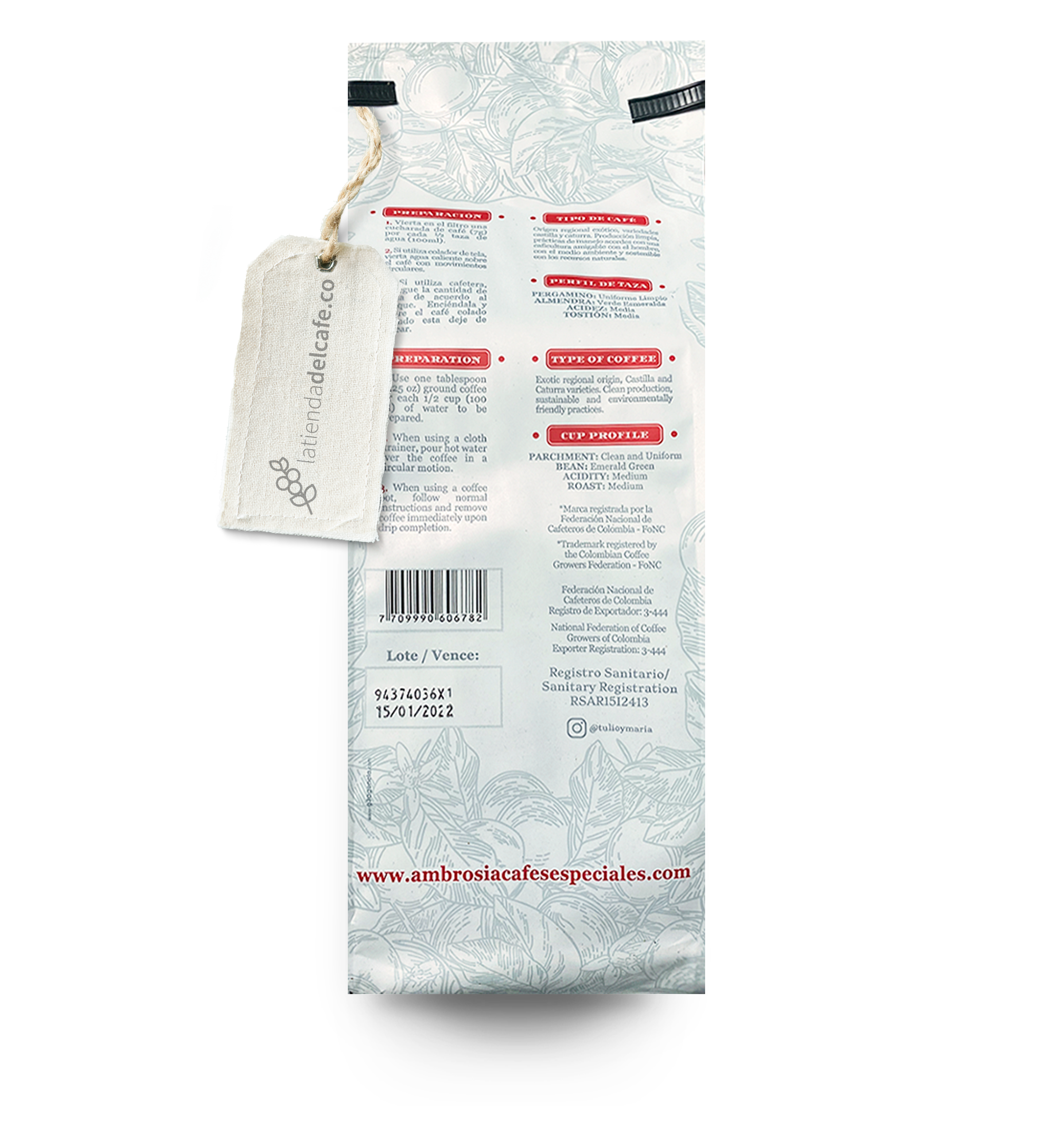 Café Especial Tulio & María